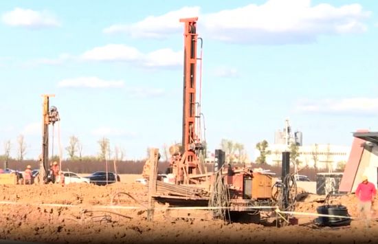 如火如荼！公主岭市首个地源热泵清洁能源项目加速建设(图2)