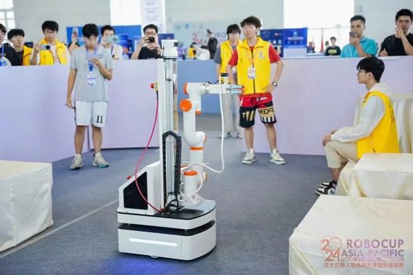 2024世界智能产业博览会丨202九游体育4亚太机器人世界杯天津国际邀请赛开幕(图4) 2024世界智能产业博览会丨202九游体育4亚太机器人世界杯天津国际邀请赛开幕(图4)